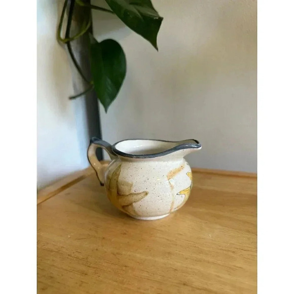 Nautical Ocean  Creamer Set Fish Seashells Starfish - Picture 3 of 9